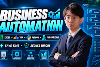 automate excel, vba and python workflows