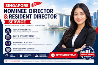 provide a UK USA singapore nominee director and company formation