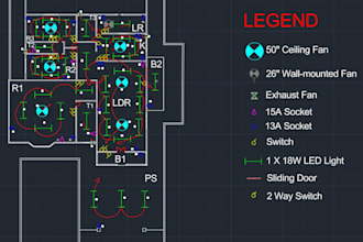 create professional electrical cad drawings in autocad