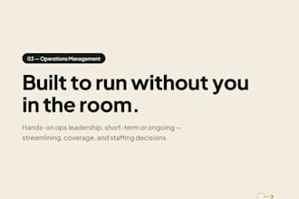 turn your messy workflow into a clean, step by step sop your team can use