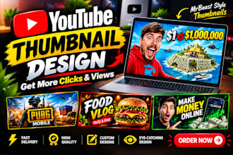 design eye catching youtube thumbnails that get more clicks