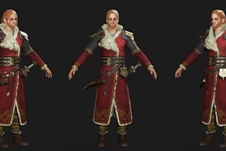 edit ai character,stylized 3d metahuman, gltf character,ue5 rig,daz, tripo 3d,uv