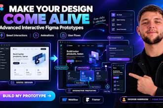 build advanced interactive figma prototypes