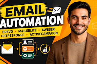 setup brevo mailerlite, aweber, getresponse and activecampaign automation