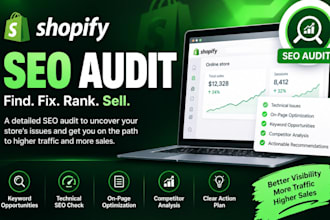 optimize website for ecommerce seo on shopify store ranking