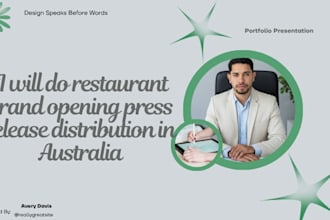 do restaurant grand opening press release distribution in australia media sites