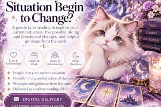do a tarot timing reading for your situation