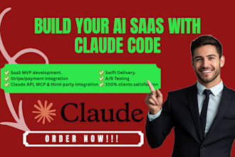develop your ai saas app using claude code