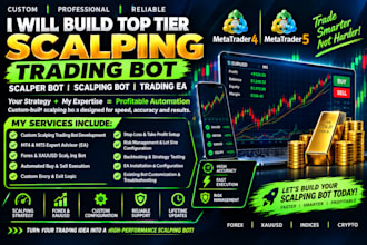 build top tier scalping trading bot, scalper trading bot scalping bot trading ea