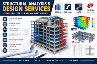 do structural analysis and design using etabs sap2000 safe and tekla structures