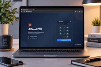 develop a custom pos system with online order management