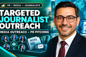 do targeted journalist outreach and media outreach for your business brand