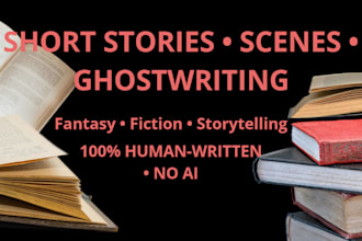 write a short fantasy story or scene for you