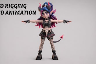 do 3d stylized character rigging and animation in blender unreal engine
