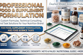 do food formulation food scientist recipe development as a formulation chemist