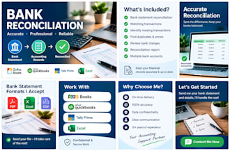 do bank reconciliation and account reconciliation