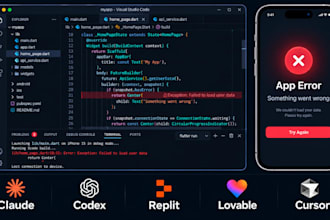 fix vibe code app bugs in your lovable, replit, cursor or react native app