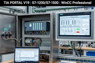 program siemens plc hmi scada tia portal s7 industrial automation