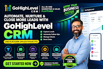 fix messy gohighlevel crm and automate lead nurturing