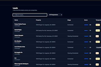 build a custom ai apps, CRM dashboard, and lead automation systems