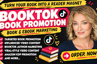 viral booktok book promotion ebook marketing amazon kdp influencer video
