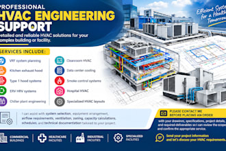 vrf system design erv hrv chiller cleanroom hvac data center cooling