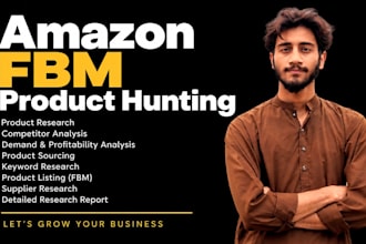 do amazon fbm product hunting and product research