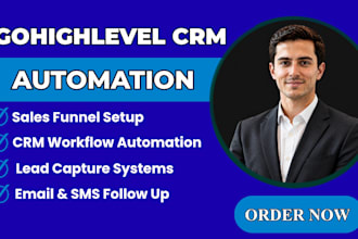 gohighlevel crm automation sales funnels workflows