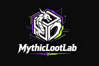 design a mythic gaming logo for tcg, street wear and e sports brands