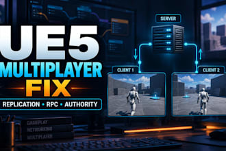 fix unreal engine 5 multiplayer replication networking bugs