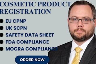 handle cpnp scpn registration for cosmetic products on eu UK safety data sheet