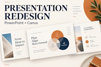 redesign your powerpoint or canva presentation