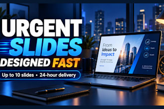 design your urgent slides fast