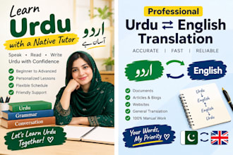 teach you urdu speaking