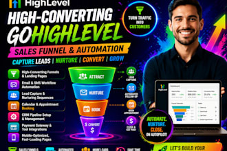 build a gohighlevel sales funnel to automate lead gen and boost conversions