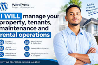 manage your property, tenants, maintenance and rental operations
