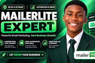 do mailerlite workflow automation landing page newsletter campaign email funnel