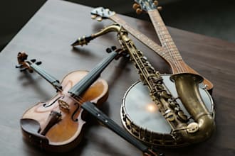 play custom instrumentals and session music for your song