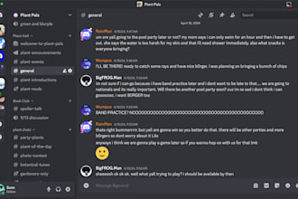 l build a professional gaming or community discord server with bots
