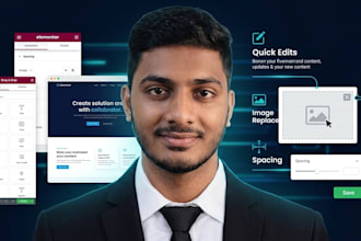 do quick elementor edits or content updates