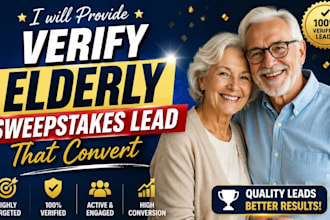 give sweeps leads, senior elderly leads, gambler leads, usa leads, bank leads