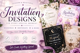 design custom digital invitations
