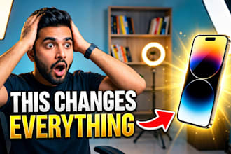 design a click worthy youtube thumbnail