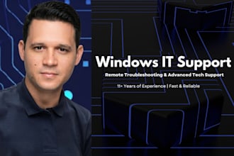 do advanced windows IT support and troubleshooting