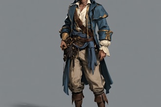 illustrate your dandd and ttrpg fantasy characters