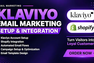 fix shopify klaviyo abandoned cart tracking and email automation for ecom stores