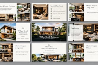 design real estate pitch deck property investment presentation powerpoint