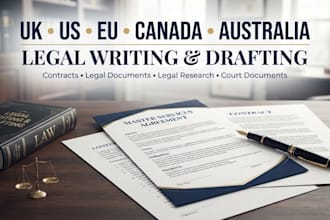 do UK law US law eu law canadian law australian law legal writing assigned