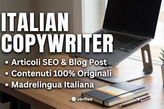 write engaging italian blog posts and articles