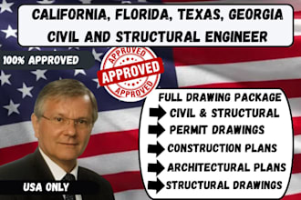 be your florida and georgia civil structural engineer for structural drawings